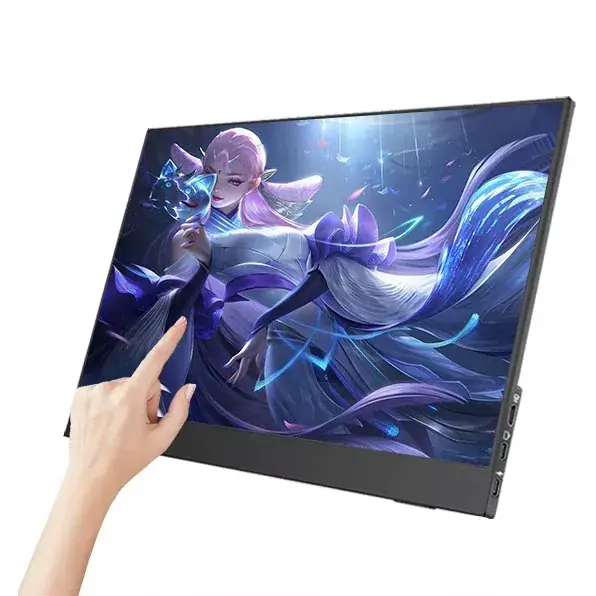 14 inci 1080p Proyeksi Nirkabel Monitor Portabel